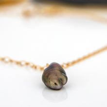 Load image into Gallery viewer, READY TO SHIP Civa Fiji Keshi Saltwater Pearl Necklace - 14k Gold Fill FJD$