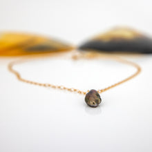 Load image into Gallery viewer, READY TO SHIP Civa Fiji Keshi Saltwater Pearl Necklace - 14k Gold Fill FJD$