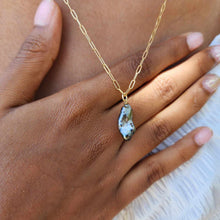 Load image into Gallery viewer, READY TO SHIP Civa Fiji Keshi Saltwater Pearl Necklace - 14k Gold Fill FJD$