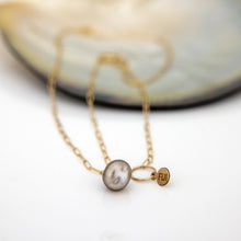 Load image into Gallery viewer, READY TO SHIP Civa Fiji Keshi Saltwater Pearl Necklace - 14k Gold Fill FJD$