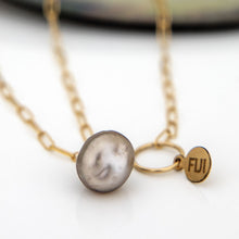 Load image into Gallery viewer, READY TO SHIP Civa Fiji Keshi Saltwater Pearl Necklace - 14k Gold Fill FJD$