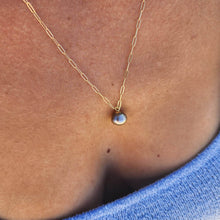 Load image into Gallery viewer, READY TO SHIP Civa Fiji Keshi Saltwater Pearl Necklace - 14k Gold Fill FJD$