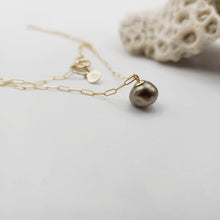 Load image into Gallery viewer, READY TO SHIP Civa Fiji Keshi Saltwater Pearl Necklace - 14k Gold Fill FJD$