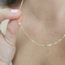 Load image into Gallery viewer, READY TO SHIP Fancy Fine Chain - 14k Gold Fill FJD$
