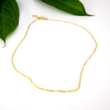 Load image into Gallery viewer, READY TO SHIP Paperclip Chain - 14k Gold Fill FJD$