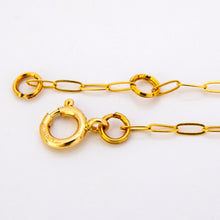 Load image into Gallery viewer, READY TO SHIP Paperclip Chain - 14k Gold Fill FJD$