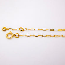 Load image into Gallery viewer, READY TO SHIP Paperclip Chain - 14k Gold Fill FJD$