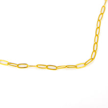 Load image into Gallery viewer, READY TO SHIP Paperclip Chain - 14k Gold Fill FJD$