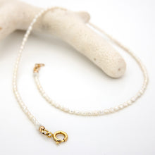 Load image into Gallery viewer, READY TO SHIP Freshwater Pearl Choker Necklace - 14k Gold Fill FJD$