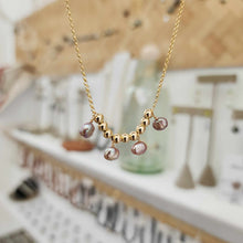 Load image into Gallery viewer, READY TO SHIP Freshwater Keshi Pearl Choker Necklace - 14k Gold Fill FJD$
