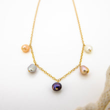 Load image into Gallery viewer, READY TO SHIP Freshwater Pearl Necklace - 14k Gold Fill FJD$