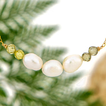 Load image into Gallery viewer, CONTACT US TO RECREATE THIS SOLD OUT STYLE Freshwater Pearl & Faceted Glass Beads Necklace in 14k Gold Fill - FJD$