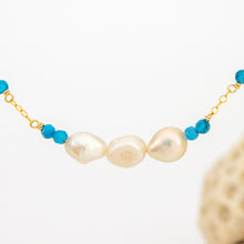 Load image into Gallery viewer, CONTACT US TO RECREATE THIS SOLD OUT STYLE Freshwater Pearl & Faceted Glass Beads Necklace in 14k Gold Fill - FJD$
