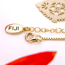 Load image into Gallery viewer, READY TO SHIP Diamond Masi Necklace - 14k Gold Fill & 18k Gold Vermeil FJD$