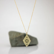 Load image into Gallery viewer, READY TO SHIP Diamond Masi Necklace - 14k Gold Fill & 18k Gold Vermeil FJD$