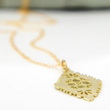 Load image into Gallery viewer, READY TO SHIP Diamond Masi Necklace - 14k Gold Fill & 18k Gold Vermeil FJD$