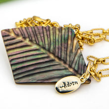 Load image into Gallery viewer, READY TO SHIP Mother of Pearl Necklace - 14k Gold Fill FJD$