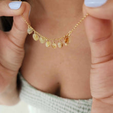 Load image into Gallery viewer, READY TO SHIP Rutilated Quartz Necklace - 14k Gold Fill FJD$