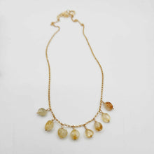 Load image into Gallery viewer, READY TO SHIP Rutilated Quartz Necklace - 14k Gold Fill FJD$