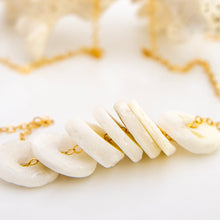 Load image into Gallery viewer, READY TO SHIP Shell Money Necklace - 14k Gold Fill FJD$