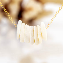 Load image into Gallery viewer, READY TO SHIP Shell Money Necklace - 14k Gold Fill FJD$
