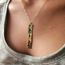 Load image into Gallery viewer, READY TO SHIP Tapa Necklace in 18k Gold Vermeil & 14k Gold Fill - FJD$