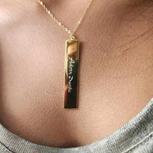 Load image into Gallery viewer, READY TO SHIP Tapa Necklace in 18k Gold Vermeil & 14k Gold Fill - FJD$