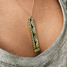 Load image into Gallery viewer, READY TO SHIP Tapa Necklace in 18k Gold Vermeil & 14k Gold Fill - FJD$