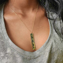Load image into Gallery viewer, READY TO SHIP Tapa Necklace in 18k Gold Vermeil & 14k Gold Fill - FJD$