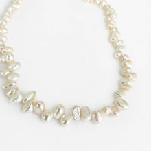 Load image into Gallery viewer, Freshwater Pearl Choker Necklace - Gold Plated over Stainless Steel FJD$