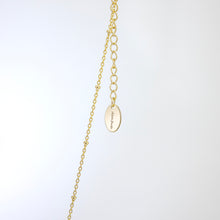 Load image into Gallery viewer, READY TO SHIP Frangipani Bua Bar Necklace - 18k Gold Vermeil FJD$