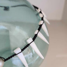 Load image into Gallery viewer, READY TO SHIP Civa Fiji Pearl & Mother of Pearl Necklace - Nylon & 925 Sterling Silver FJD$