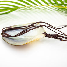 Load image into Gallery viewer, READY TO SHIP Unisex Mother of Pearl Nylon Necklace - FJD$