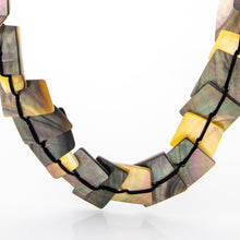 Load image into Gallery viewer, READY TO SHIP Unisex Mother of Pearl Nylon Strand Necklace - FJD$