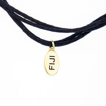 Load image into Gallery viewer, READY TO SHIP Unisex Mother of Pearl Nylon Strand Necklace - FJD$
