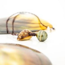 Load image into Gallery viewer, READY TO SHIP Civa Fiji Pearl & Shell Necklace - Nylon FJD$