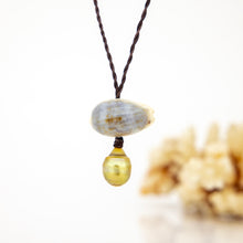 Load image into Gallery viewer, READY TO SHIP Civa Fiji Pearl & Shell Necklace - Nylon FJD$