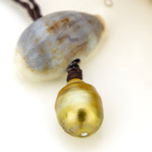 Load image into Gallery viewer, READY TO SHIP Civa Fiji Pearl & Shell Necklace - Nylon FJD$