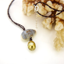 Load image into Gallery viewer, READY TO SHIP Civa Fiji Pearl & Shell Necklace - Nylon FJD$