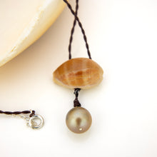 Load image into Gallery viewer, READY TO SHIP Civa Fiji Pearl & Shell Necklace - Nylon FJD$