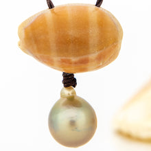 Load image into Gallery viewer, READY TO SHIP Civa Fiji Pearl & Shell Necklace - Nylon FJD$