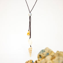 Load image into Gallery viewer, READY TO SHIP Pearl & Shell Necklace - Nylon FJD$