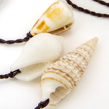 Load image into Gallery viewer, READY TO SHIP Pearl & Shell Necklace - Nylon FJD$