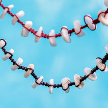 Load image into Gallery viewer, READY TO SHIP Unisex Shell Money Necklace - Nylon FJD$