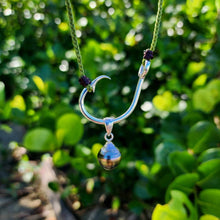 Load image into Gallery viewer, WHOLESALE Civa Fiji Pearl Fish Hook Necklace - Nylon & 925 Sterling Silver FJD$