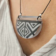Load image into Gallery viewer, READY TO SHIP Unisex Pasifika Resin Necklace - Nylon FJD$