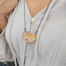 Load image into Gallery viewer, READY TO SHIP Unisex Pasifika Tapa Resin Necklace - Nylon FJD$