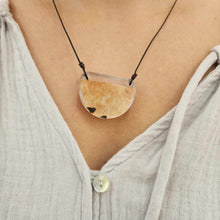 Load image into Gallery viewer, READY TO SHIP Unisex Pasifika Tapa Resin Necklace - Nylon FJD$