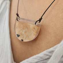 Load image into Gallery viewer, READY TO SHIP Unisex Pasifika Tapa Resin Necklace - Nylon FJD$