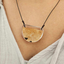 Load image into Gallery viewer, READY TO SHIP Unisex Pasifika Tapa Resin Necklace - Nylon FJD$